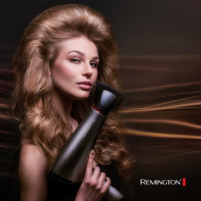 Remington hairdresser campaign still-life studio shoot