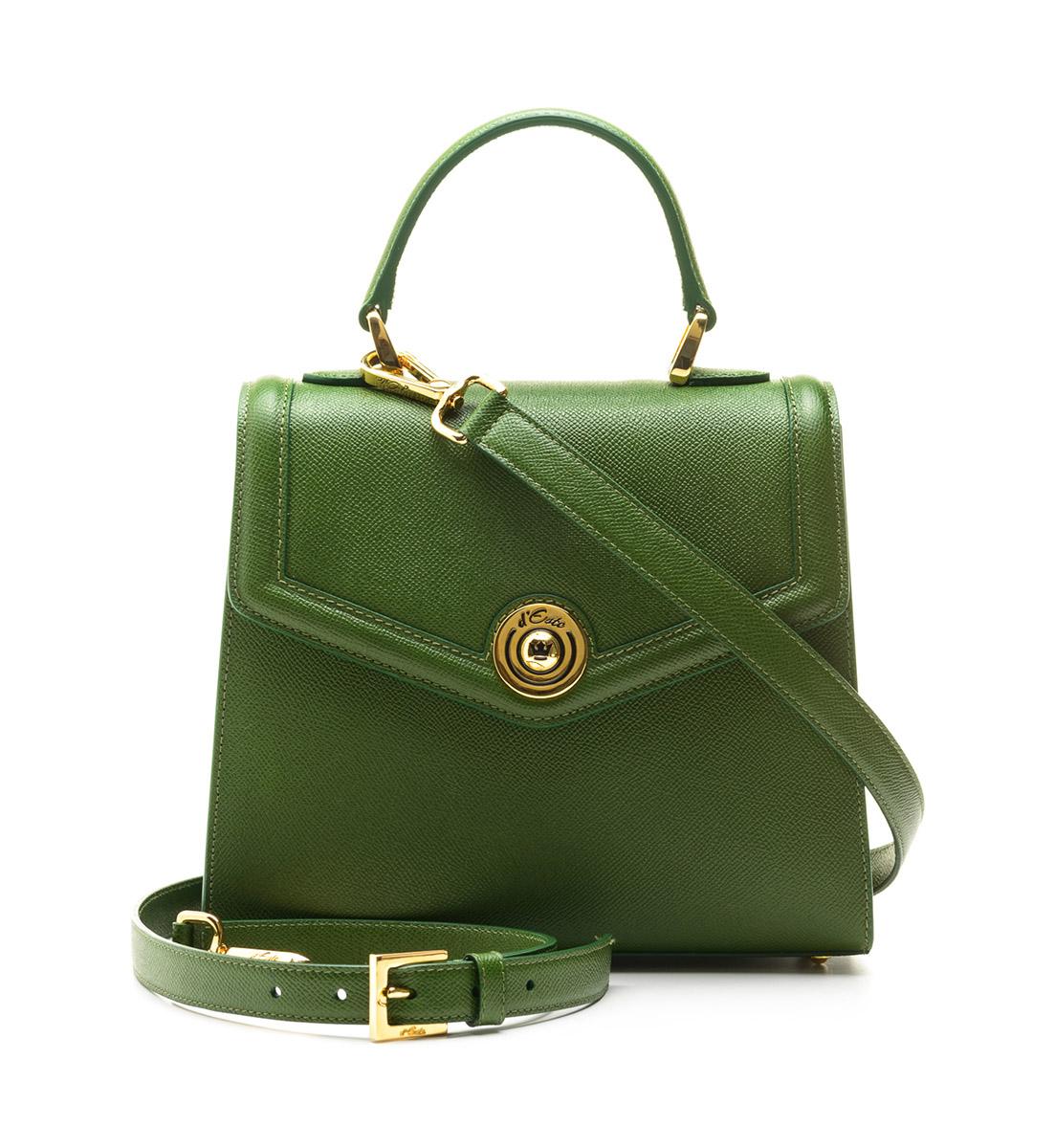 D'Este Monaco Green bag borse e-commerce still-life